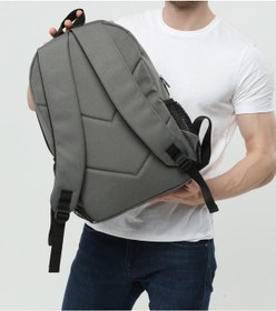 Resim Scooter Unısex Sırt Çanta Gri 