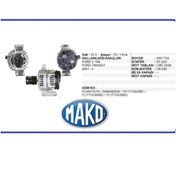 Resim ALTERNATÖR A115I.14V/105A TRANSIT V184 MAKO 63310503 