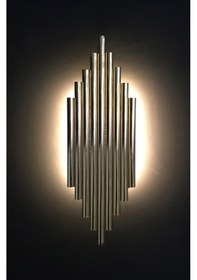 Resim Mylights Retro Aplik Eskitme Tasarım Bronz 
