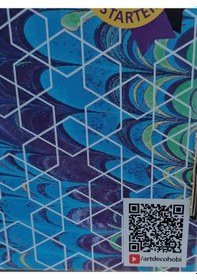 Resim Artdeco Ebru Başlangıç Seti 8 Renk Y-016 Es-8 