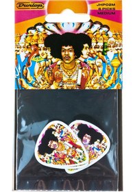 Resim Jim Dunlop Jhp02m Hendrix Bold As Love 6lı Pena 