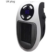 Resim Taşınabilir Uzaktan Kumandalı Ptc Seramik Isıtıcı - 500w Hızlı Isınma, 12 Saat Zamanlayıcı 