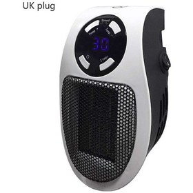 Resim Taşınabilir Uzaktan Kumandalı Ptc Seramik Isıtıcı - 500w Hızlı Isınma, 12 Saat Zamanlayıcı 