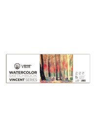 Resim Vıncent Watercolor Sketchbook 300gr 14cmx56cm 10 Sayfa Panaromik Suluboya Defteri 
