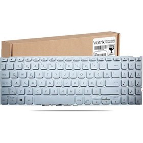 Resim Asus Asm18m96tq-528 Uyumlu Notebook Klavye - Gümüş Tr 