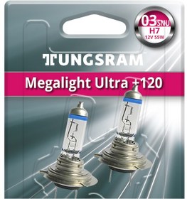 Resim Tungsram Megalilight Ultra +%120 H7 55w 