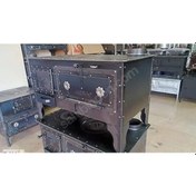 Resim Kuzine SOBA 4 MM ÇOK AMAÇLI BAHÇE TİPİ KUZİNE SOBA ÖZEL EL YAPIMI SOBA 