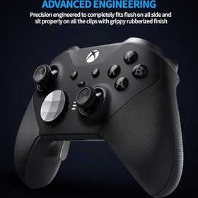 Resim Ön Arka Konut Kabuk Ön Panel Kapak Değiştirme Onarım Parçaları Kiti Xbox One Elite Serisi 2 Denetleyici için 
