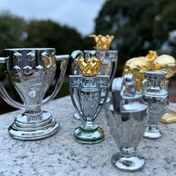 Resim 1 adet Metal Mini Şanzelize Figürü - Spor Etkinliği Şampiyona Kupaları Replikaları, Çok Yönlü Oda Dekoru, Ev, Oturma Odası, Yatak Odası, Dua Odası, Futbol, Basketbol, Ragbi Hayranları İçin Evrensel Tatil Hediyesi, Dua Odası, Evrensel Tatil Hediyesi 