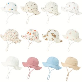 Resim 1 adet Yumuşak ve Nefes Alabilen Bebek Güneş Şapkası - Polyester, Kafatası ve Yıldız Tasarımı, Nem Çekme, Günlük Giyim ve Açık Hava Aktiviteleri için Mükemmel, Bahar/Yaz Temel, Her Gün Başlık | Eğlenceli Şapka Tasarımı | Rahat Başlık, Bebek Aksesuarları 