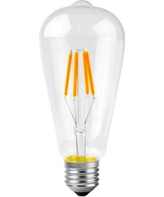 Resim Cata Ct-4353 8w E27 Duylu Rustik Led Ampul Günışığı Rengi 5 Adet 