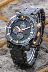 Resim Siyah Rose Analog Erkek Kol Saati ST-304203 