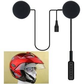 Resim Evrensel Kask Kablosuz Bluetooth Kulaklık Motosiklet İnterkomu 