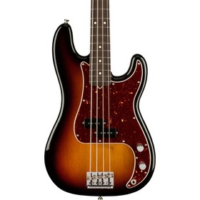 Resim Fender American Professional II Precision Bass 4 Telli Bas Gitar - 3-Color Sunburst / Rosewood 