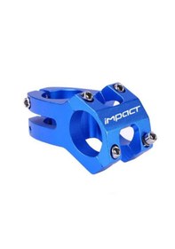 Resim İmpact Solıd 31.8mm Alüminyum Gidon Boğazı Mavi 