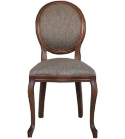 Resim Madalyon Sandalye Ceviz 