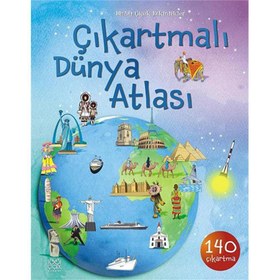 Resim Çıkartmalı Dünya Atlası / Ülkelerin Özellikleri 