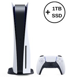 Resim Sony Playstation 5 825gb Oyun Konsolu +1TB SSD Oyun Konsolu 