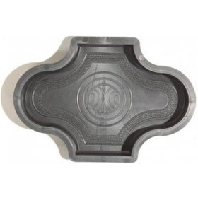 Resim Plastik Parke Taşı Kalıbı Tekli Barok 1 4,5 Cm (10 Adet) 