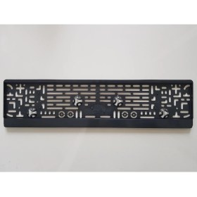 Resim Gcs Plastik Çıtçıtlı Plakalık 