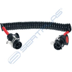 Resim SERTPLAS 7 FİŞLİ EBS KABLOSU-5.00 MT (2x4+5x1.5) - SERTPLAS-E4207F45-K 