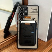 Resim 2'li set Lüks moda yaratıcı anti-şok Havacılık haritası desenli Manyetik telefon kılıfı & şık lüks suni deri Manyetik özellik Çok fonksiyonlu kart tutucu for Samsung Galaxy S25Ultra S25 S24 S23 S22 S21 Plus Ultra FE A55 A54 A53 A52 A52S A16 A15 A14 5G KW1 Manyetik Cüzdan Kart Tutucu, banka kartları, kredi kartları, kimlik kartları vb. için 1-3 kart kapasiteli KI1 