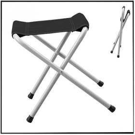 Resim Uyguna-yakala Katlanabilir Siyah Balıkçı Kamp Taburesi - Mlz.312 Çok Renkli 