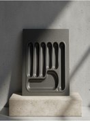 Resim Ecolux 55 x 49 Çekmece İçi Kaşıklık Antrasit 