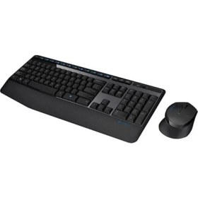 Resim Logitech MK345 Q Kablosuz Klavye + Mouse Siyah 