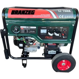 Resim Branzeg 7 Kw Benzinli Jeneratör Bakır Sargılı Marş Ipli 6500W 