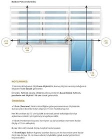 Resim Geniş Pliseli Stor Perde+ Etek Dilimi Alüminyum Kasa genişpliseli, Krem Rengi, 80 x 260 