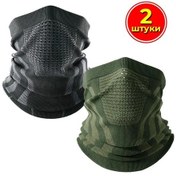 Resim Geeroyoo Kışlık Unisex Nefes Alabilir Boyunluk: Outdoor Spor Ve Soğuk Hava Koruması İçin Esnek Yüz Maskesi Diğer Çok Renkli 