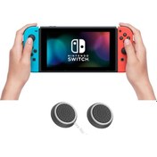 Resim Konsol İstasyonu Nintendo Switch Analog Koruyucu Başlık Silikon Kılıfı - Ikili 