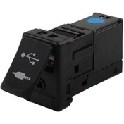 Resim Crackedice Toyota İçin Araba Otomatik Otomatik Aux Usb Medya Bağlantı Noktası 