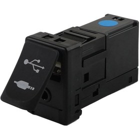 Resim Crackedice Toyota İçin Araba Otomatik Otomatik Aux Usb Medya Bağlantı Noktası 