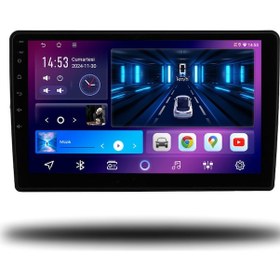 Resim Caros Toyota Auris 2007-2012 Uyumlu Android Multimedya 4gb Ram 128gb Hafıza 9" 