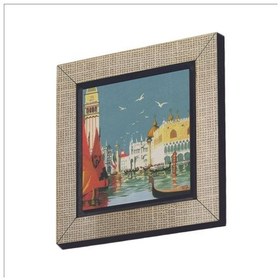 Resim Venedik Görseli Baskılı Mdf Magnet 7x7 414 