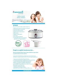 Resim Weewell WYM400 Yoğurt Makinesi 