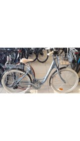 Resim Carraro Juliet 26 430H Şehir Bisikleti Mat Gri - Krom Krem 