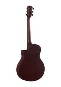 Resim Yamaha Apx600 Thinline Cutaway Elektro Akustik Gitar Natural Satin 