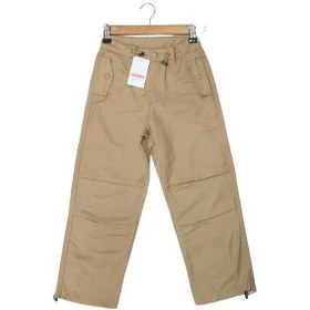 Resim Çikoby Kız Çocuk Beli Paçası Ayarlanabiilir Lastikli Kargo Pantolon-13561-camel Camel 