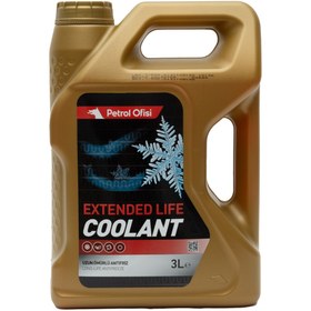 Resim Petrol Ofisi PETROL OFİSİ KIRMIZI ANTİFRİZ EXTENDED LİFE COOLANT 3 LİTRE. -52 °C (Üretim Tarihi: 9/2023) 