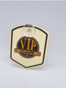 Resim CybillStore Vıp Araba Yazılı Vantuzlu Dekor Plaka Pleksi Levha 