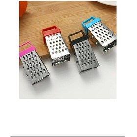 Resim 3 Fonksiyonlu Mıknatıslı Mini Sarımsak Peynir Rendesi 8 Cm 1 Adet Royaleks-alk-141 Çok Renkli 