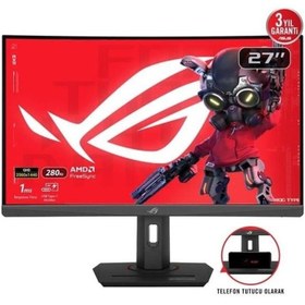 Resim ASUS Asus ROG Strix XG32WCMS 31.5" 1 ms 2K Curved 280 Hz Oyuncu Monitörü 