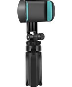Resim Lemestar Taşınabilir Mini Tripod - Telefon Ve Dslr Kamera İçin Yeşil Masaüstü Sabitleyici 