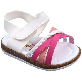 Resim Şirin Bebe Şirinbebe Orto Pedik Ilk Adım Kız Çocuk Sandalet Ayakkabı (485899984) 