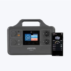 Resim Antfea S1000pro Taşınabilir Güç Sistemi 1200w + 250w Taşınabilir Güneş Paneli + Mc4 Xt60 Dönüşüm Kablosu 5m 