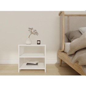 Resim Mars Komodin Beyaz Renk Beyaz 