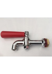 Resim Odun Semaver Musluğu Orta Boy Köz Semaver Musluk 